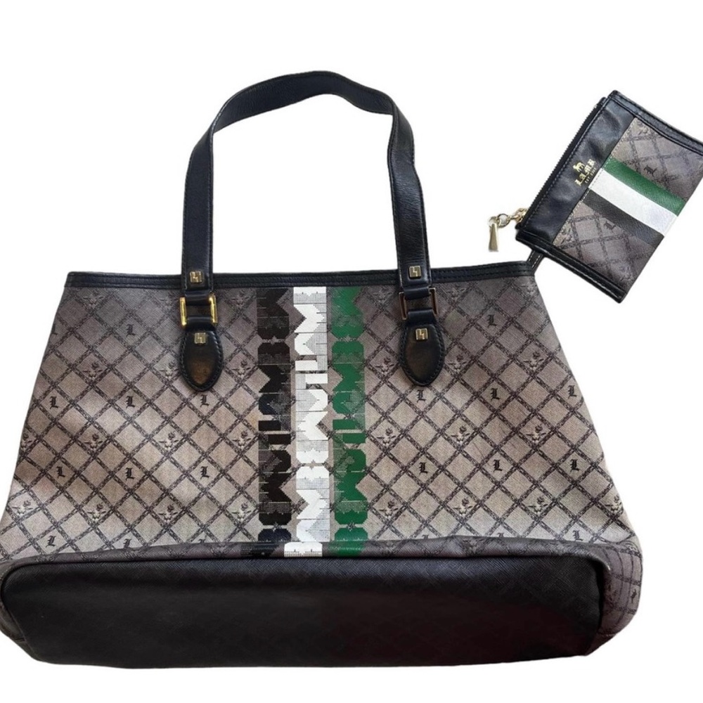 L.A.M.B. by Gwen Stefani Williamsfield PVC Tote in Kingsvale Smoke Ombre